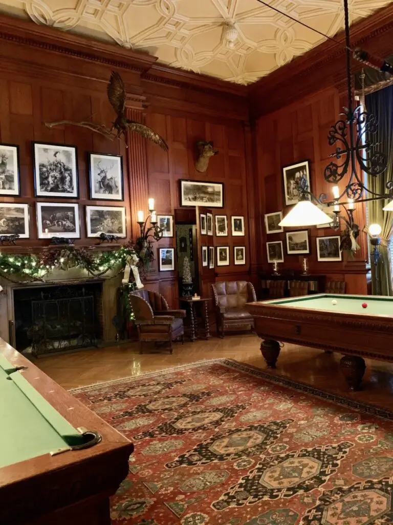 Billiard and Game Room - Biltmore Estate