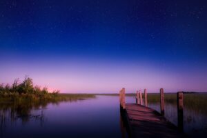 Michigan Dock Scene