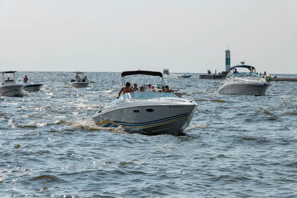 Gorgeous summer day at Grand Haven State Park - Michigan Department of Natural Resources - Cruising the Great Lakes