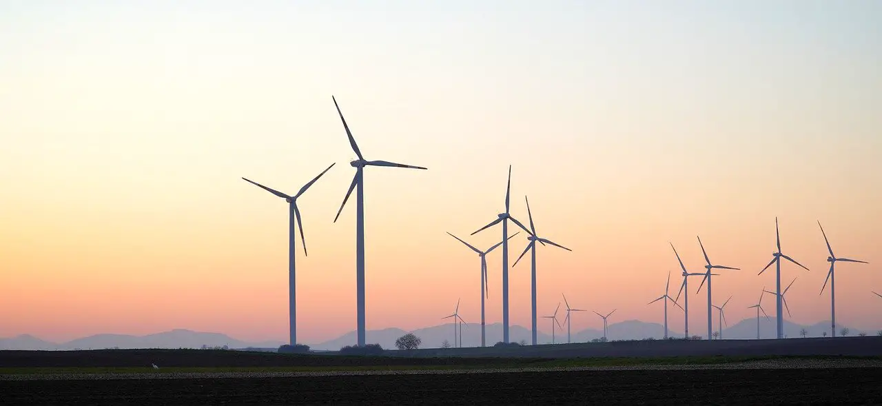 Wind Energy at Dusk