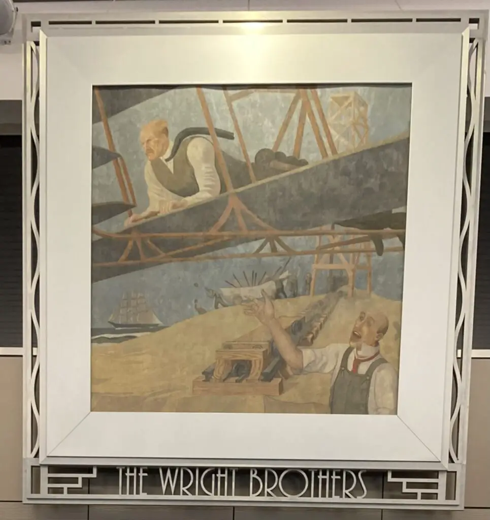 The Wright Brothers Mural at TPA