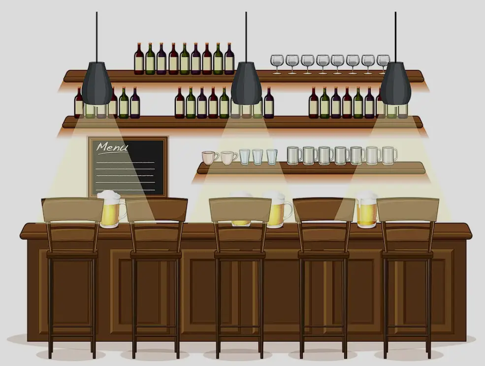 Bar and Bottles