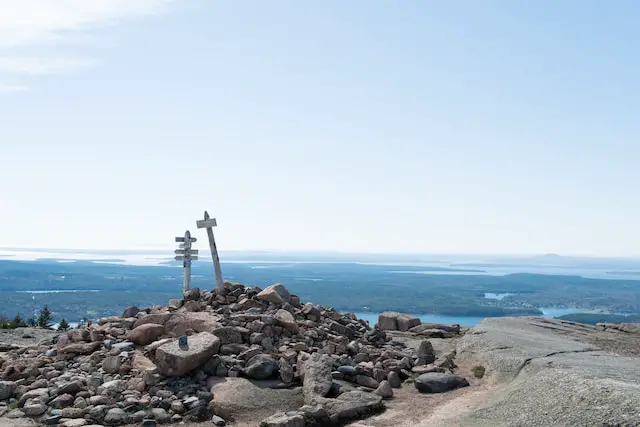 The Peak at Arcadia National Park, Maine USA