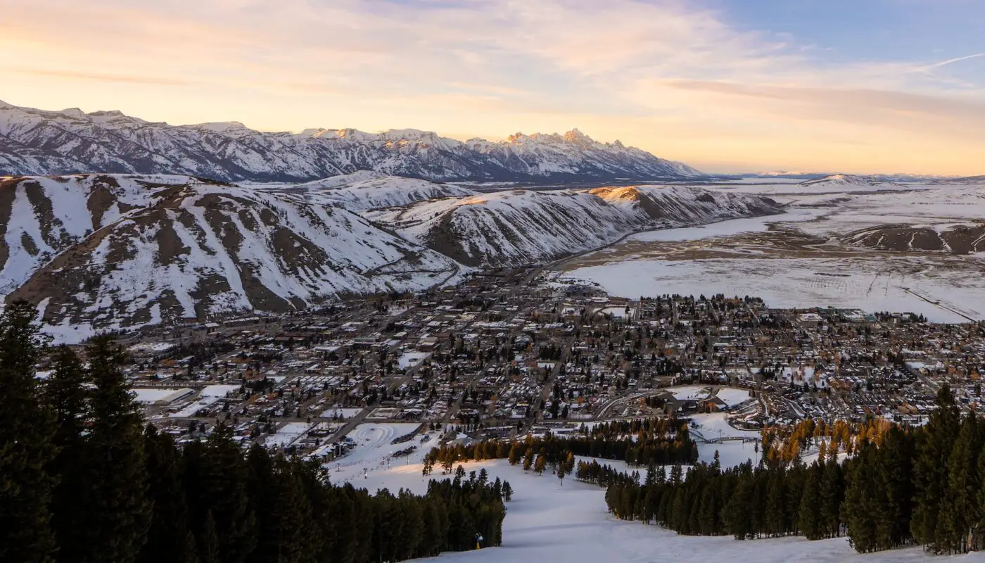 Stunning landscape view of Jackson Hole captured by a professional photographer