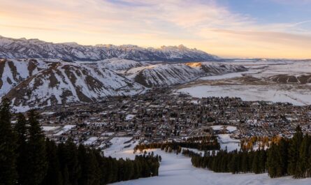 Stunning landscape view of Jackson Hole captured by a professional photographer