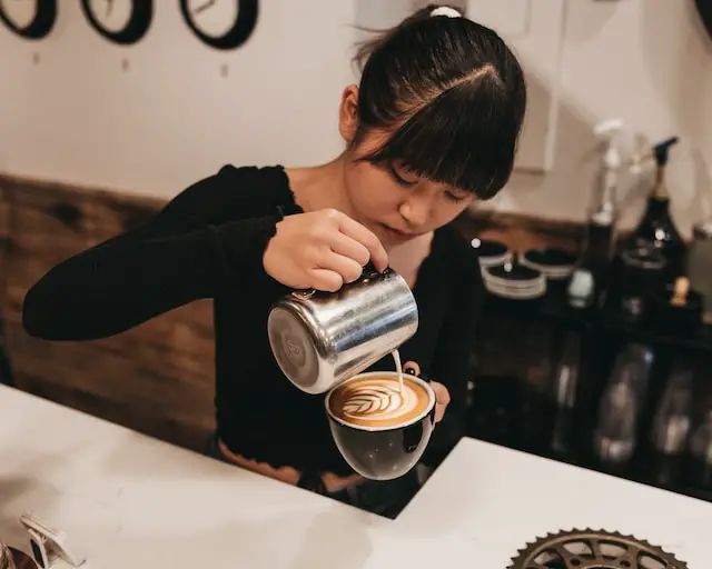 In Calgary, Alberta the coffee culture is very strong. There are so many shops that take coffee seriously and offer coffee lovers an amazing experience. This barista was amazing, sweet and extremely talented when it comes to pouring a latte. I would highly recommend checking out Philosafy Coffee in Calgary if you ever are in town!