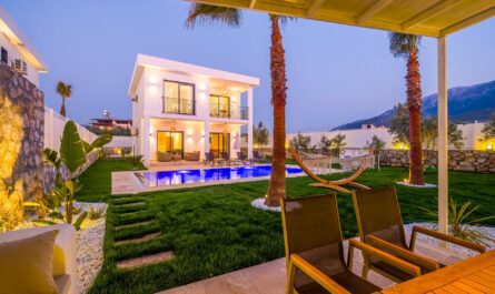 Buying Turkish Villa with scenic background