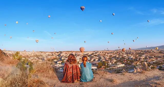 Balloons over Turkey